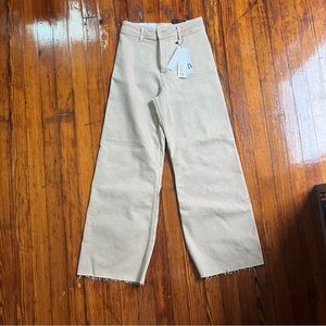 Zara the marine straight high waisted jeans